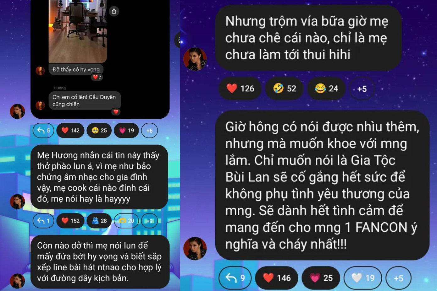 Đồng Ánh Quỳnh khoe quá trình làm nhạc "thuận buồm xuôi gió" của Chị Đẹp Bùi Lan Hương. Đồng Ánh Quỳnh khoe quá trình làm nhạc "thuận buồm xuôi gió" của Chị Đẹp Bùi Lan Hương.