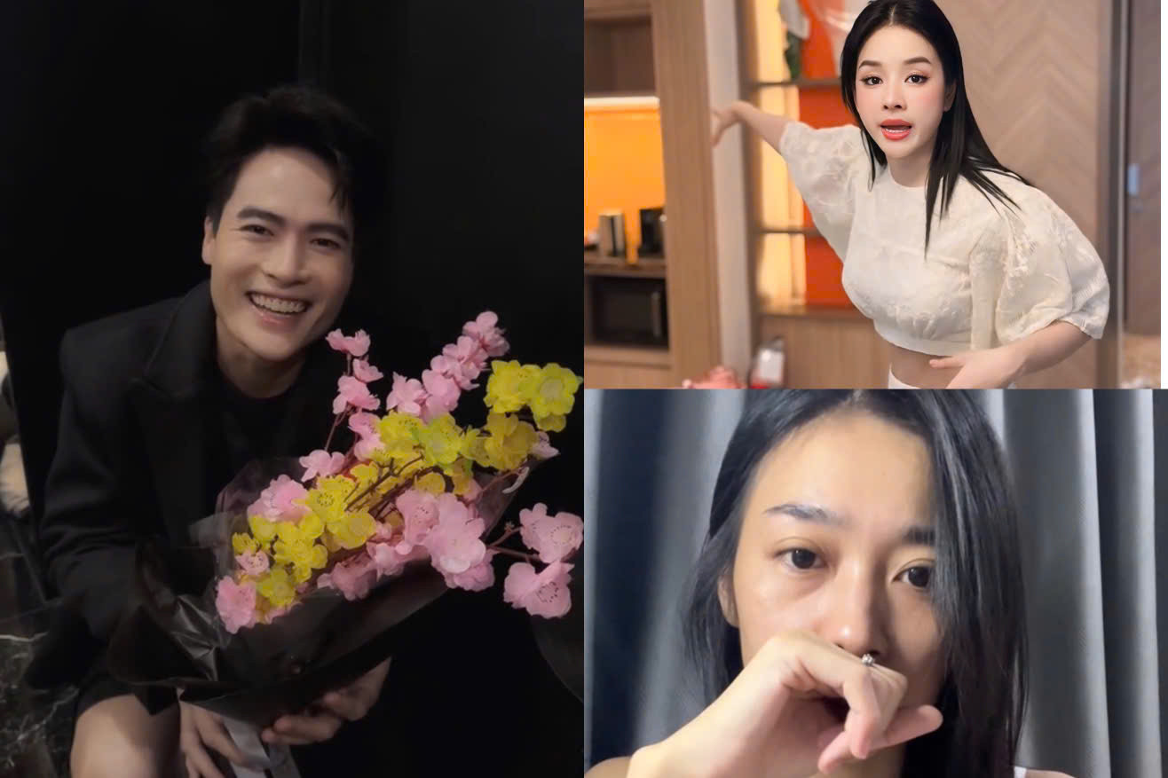 "Tổng tài" Võ Tấn Phát và 2 "bảo bối" Nguyên Thảo, Mie đang chiếm sóng mạng xã hội.