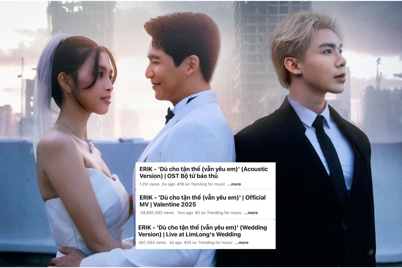 Mỗi phiên bản của Dù Cho Tận Thế (Vẫn Yêu Em) đều mang một tâm trạng, ý nghĩa riêng.