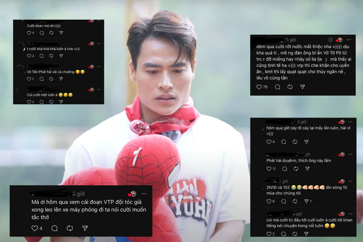 Trước những ý kiến so sánh với Dương Lâm, Võ Tấn Phát cảm thấy vui vì "anh Lâm có năng lượng vượt trội hơn người thường", đồng thời khẳng định bản thân cần phải học hỏi nhiều hơn để giữ được nguồn năng lượng liên tục. Trước những ý kiến so sánh với Dương Lâm, Võ Tấn Phát cảm thấy vui vì "anh Lâm có năng lượng vượt trội hơn người thường", đồng thời khẳng định bản thân cần phải học hỏi nhiều hơn để giữ được nguồn năng lượng liên tục.