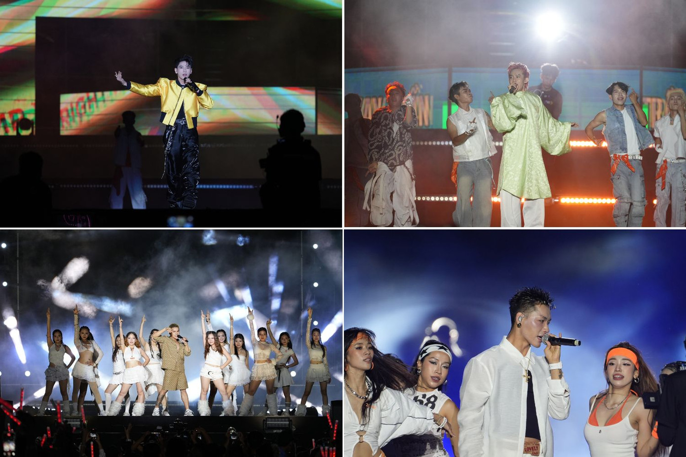 &quot;Anh trai&quot; ISAAC, WEAN và &quot;anh tài&quot; Kay Trần, Quốc Thiên khuấy động đêm diễn.