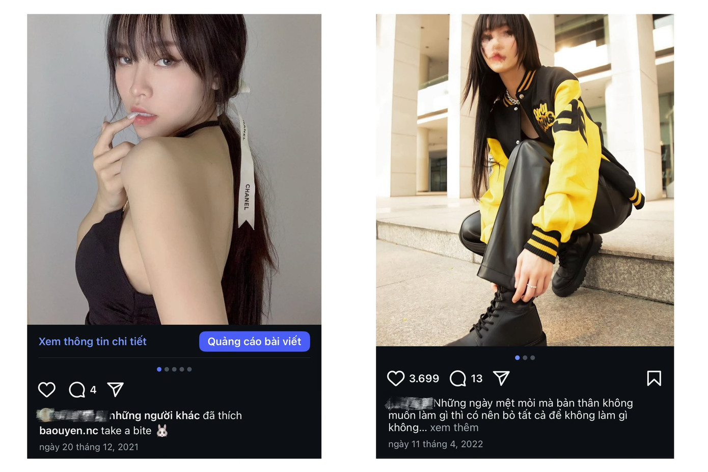 Kiểu tóc của Juky San khiến Bảo Uyên từng lên tiếng "chị Dung ơi bớt bắt chước em lại".