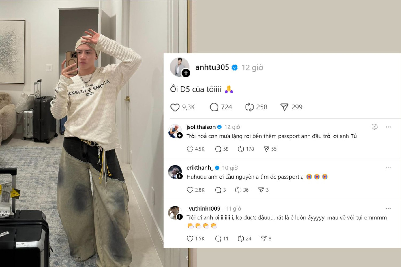 Anh Tú vướng "kiếp nạn" trước thềm concert, fan hy vọng sẽ không còn "anh trai" nào vắng mặt trong đêm concert. Trước đó, Gin Tuấn Kiệt, Quang Trung, Phạm Anh Duy xin lỗi khán giả vì vướng lịch trình cá nhân và sự cố sức khỏe nên không thể tham gia. Anh Tú vướng "kiếp nạn" trước thềm concert, fan hy vọng sẽ không còn "anh trai" nào vắng mặt trong đêm concert. Trước đó, Gin Tuấn Kiệt, Quang Trung, Phạm Anh Duy xin lỗi khán giả vì vướng lịch trình cá nhân và sự cố sức khỏe nên không thể tham gia.