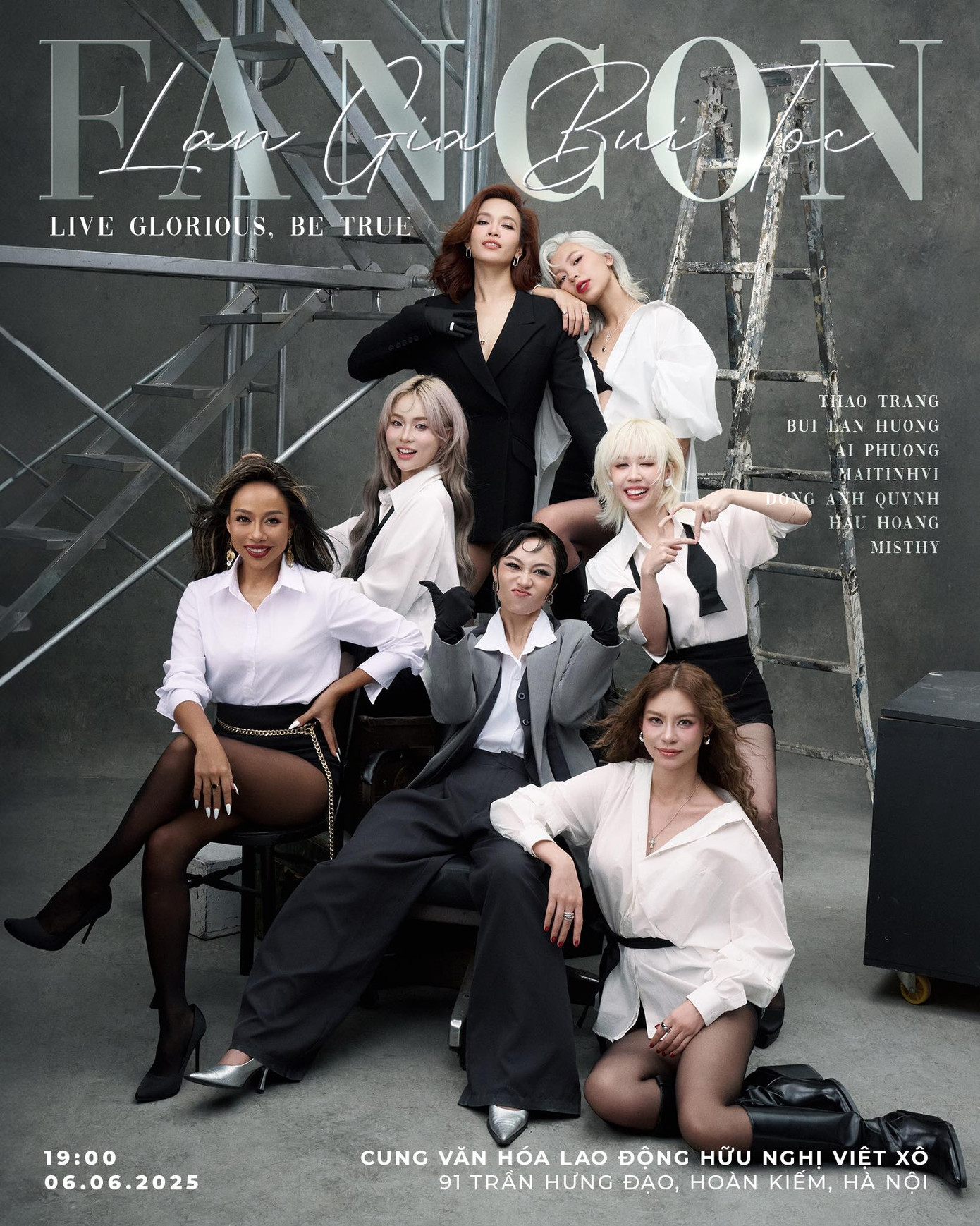 Lan Gia Bùi Tộc sẽ tổ chức fancon tại Hà Nội vào 6/6.