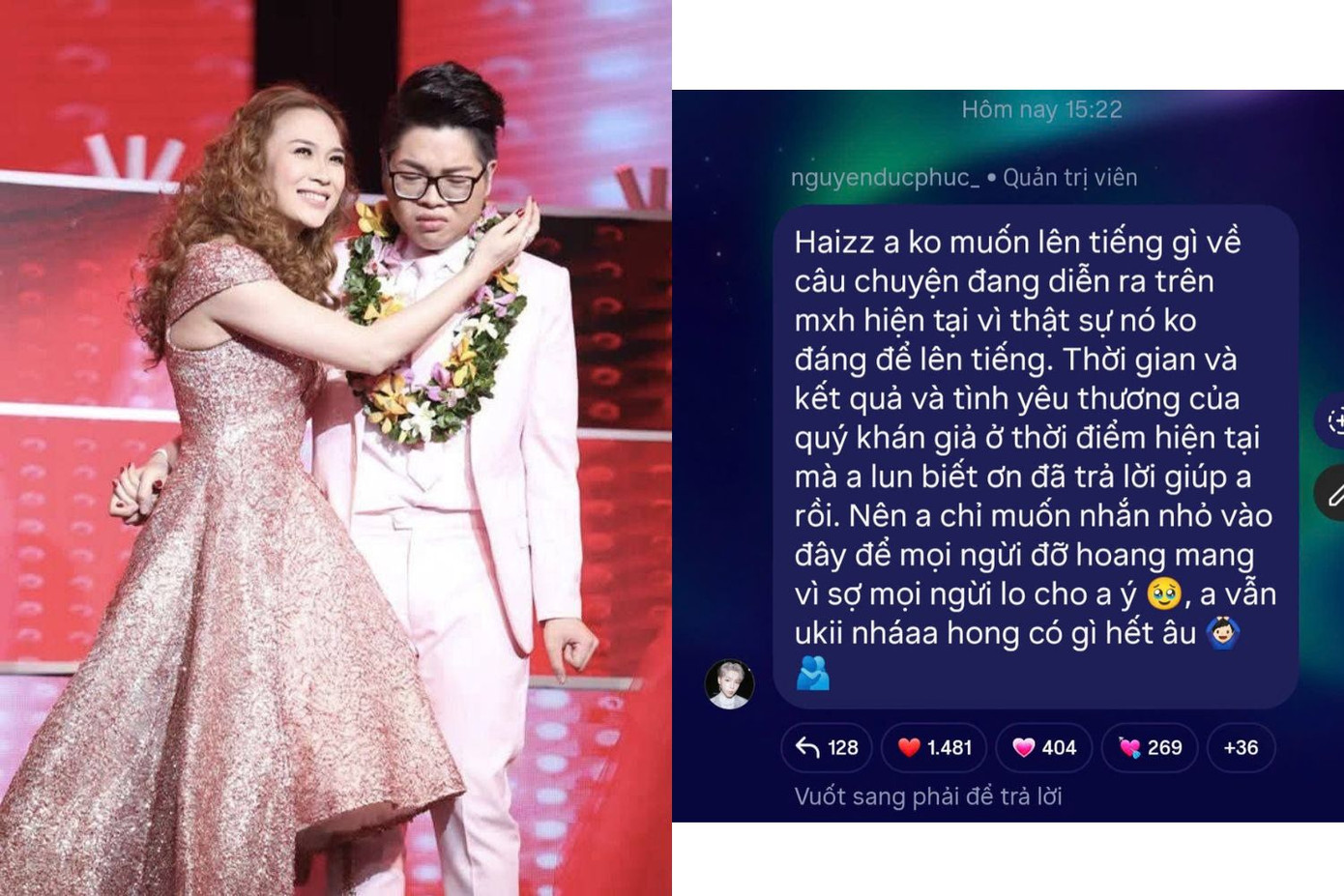 Sau khi trở thành Quán quân Giọng Hát Việt, Đức Phúc nỗ lực "lột xác" về ngoại hình, gặt hái nhiều thành công với loạt bản hit như Hơn Cả Yêu, Hết Thương Cạn Nhớ, Ngày Đầu Tiên... Sau khi trở thành Quán quân Giọng Hát Việt, Đức Phúc nỗ lực "lột xác" về ngoại hình, gặt hái nhiều thành công với loạt bản hit như Hơn Cả Yêu, Hết Thương Cạn Nhớ, Ngày Đầu Tiên...