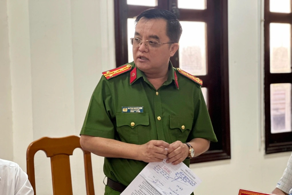 Đại tá Huỳnh Thanh Liêm, Phó giám đốc Công an tỉnh Bình Thuận (Ảnh: Phước Tuần). Đại tá Huỳnh Thanh Liêm, Phó giám đốc Công an tỉnh Bình Thuận (Ảnh: Phước Tuần).