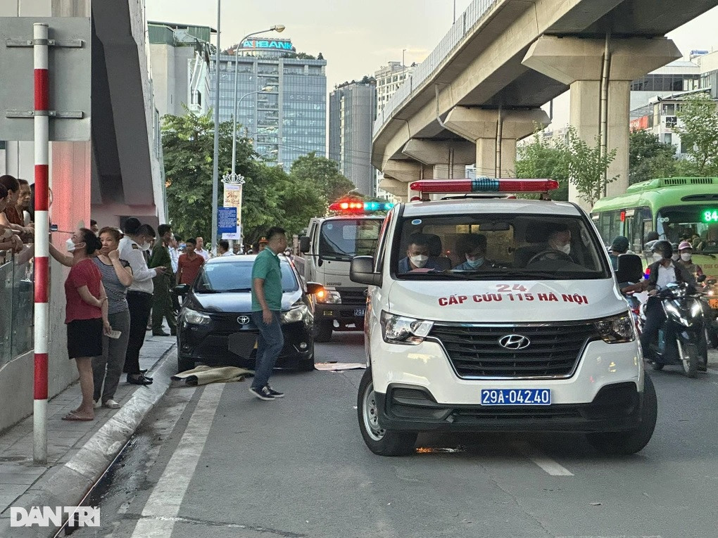 Hiện trường vụ tai nạn (Ảnh: Nguyễn Hải).