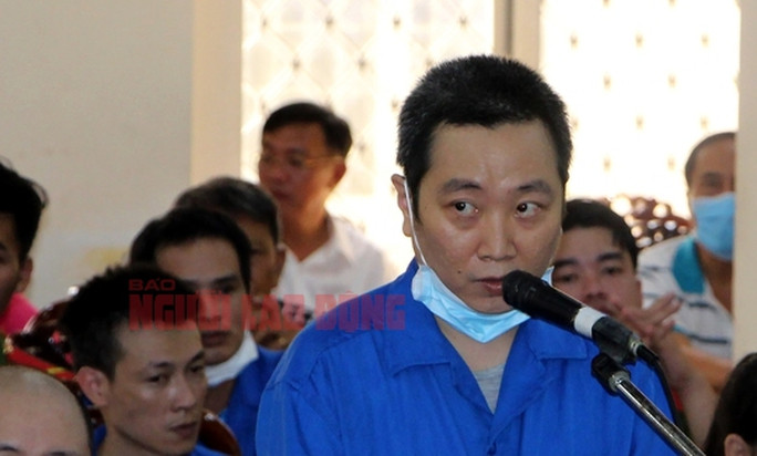 Bị cáo Trương Thái Nguyên Bị cáo Trương Thái Nguyên