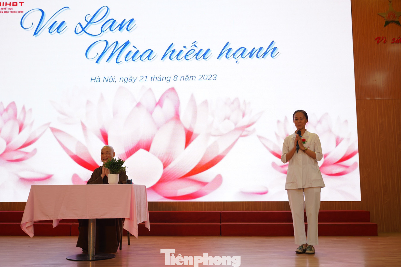 Hòa thượng động viên các y bác sĩ coi người bệnh như chính người thân của mình, dùng y đức của người thầy thuốc để tận tình chữa trị, bởi theo Đạo Phật, trong 8 việc phúc thì phúc đức lớn nhất chính là chăm sóc người bệnh. Hòa thượng cũng mong rằng các bệnh nhân sẽ tuân thủ phác đồ điều trị của các bác sĩ, cố gắng suy nghĩ tích cực để chiến thắng bệnh tật.