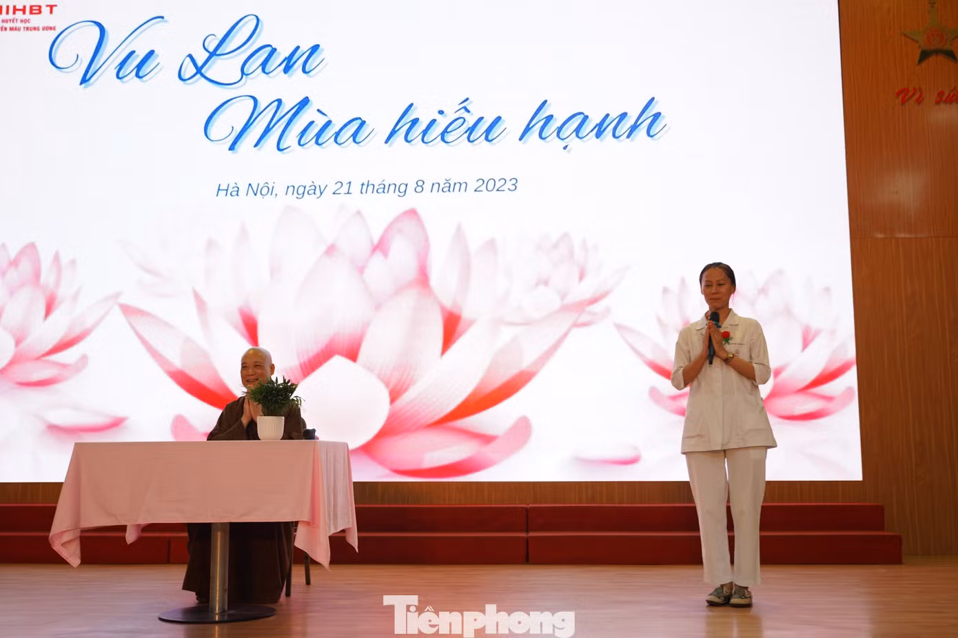 Hòa thượng động viên các y bác sĩ coi người bệnh như chính người thân của mình, dùng y đức của người thầy thuốc để tận tình chữa trị, bởi theo Đạo Phật, trong 8 việc phúc thì phúc đức lớn nhất chính là chăm sóc người bệnh. Hòa thượng cũng mong rằng các bệnh nhân sẽ tuân thủ phác đồ điều trị của các bác sĩ, cố gắng suy nghĩ tích cực để chiến thắng bệnh tật.