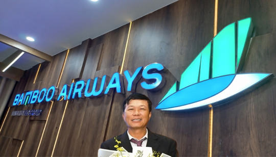 Ông Lê Thái Sâm nhậm chức Chủ tịch HĐQT Bamboo Airways vào tháng 7 vừa qua (Ảnh: Vietnambiz). Ông Lê Thái Sâm nhậm chức Chủ tịch HĐQT Bamboo Airways vào tháng 7 vừa qua (Ảnh: Vietnambiz).
