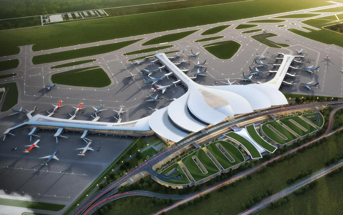 Phối cảnh sân bay quốc tế Long Thành