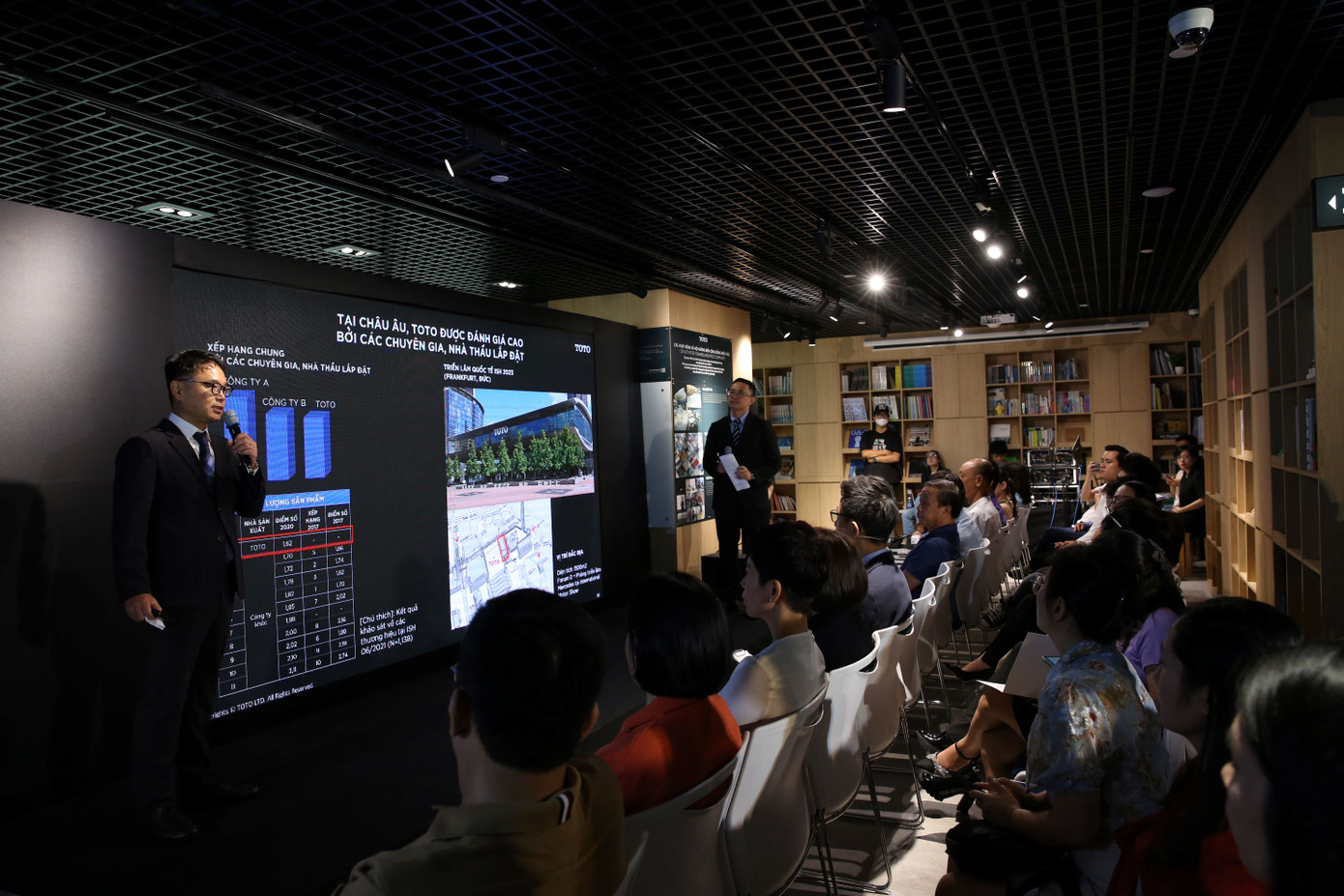 Ông Asada Kyoji, Tổng giám đốc công ty TNHH TOTO Việt Nam tại sự kiện