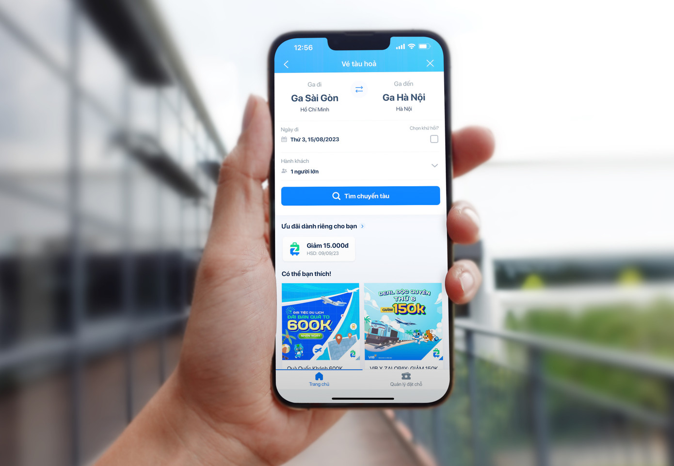 Giao diện Vé tàu hỏa hiển thị rõ ràng thông tin nhà ga, số hiệu tàu, toa và số ghế/giường để lựa chọn Giao diện Vé tàu hỏa hiển thị rõ ràng thông tin nhà ga, số hiệu tàu, toa và số ghế/giường để lựa chọn