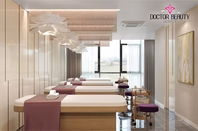 Phòng dịch vụ với thiết kế trang nhã (Ảnh: Doctor Beauty Phòng dịch vụ với thiết kế trang nhã (Ảnh: Doctor Beauty