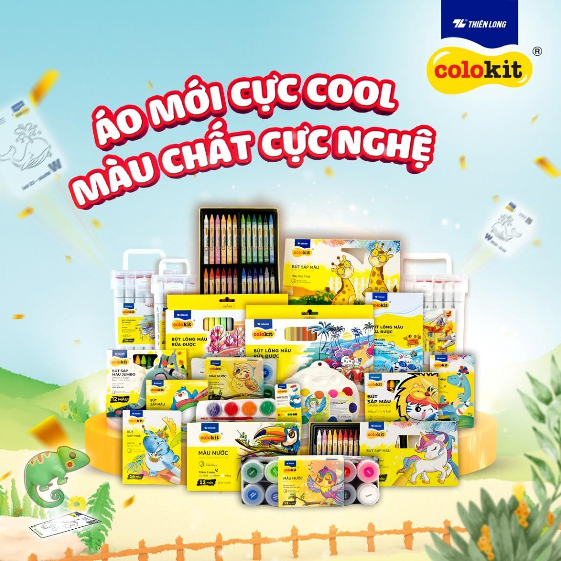 Bao bì mới của COLOKIT trong mùa tựu trường 2023 – 2024