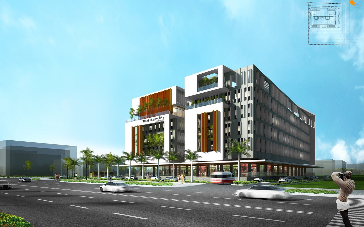 Trung tâm Pháp Y Thành Phố HCM đang được SC5 thi công