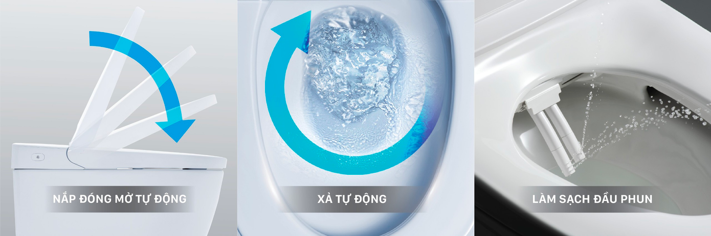 INAX luôn tìm kiếm các giải pháp công nghệ mới nhằm mang đến sự tiện nghi và sạch sẽ ngày một tốt hơn cho người dùng