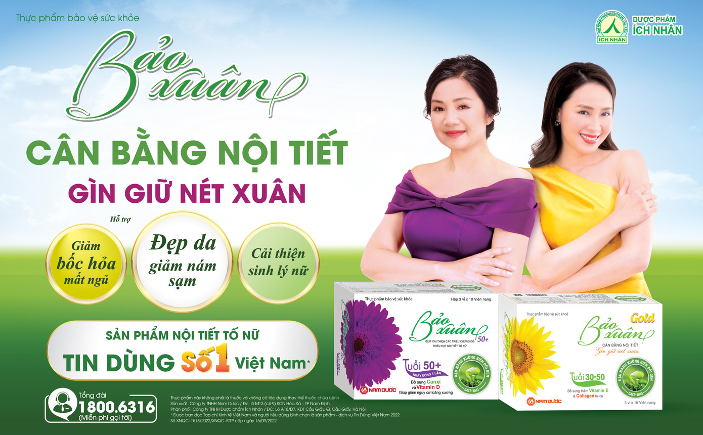 Bảo Xuân - Sản phẩm nội tiết tố nữ tin dùng số 1 Việt Nam Bảo Xuân - Sản phẩm nội tiết tố nữ tin dùng số 1 Việt Nam