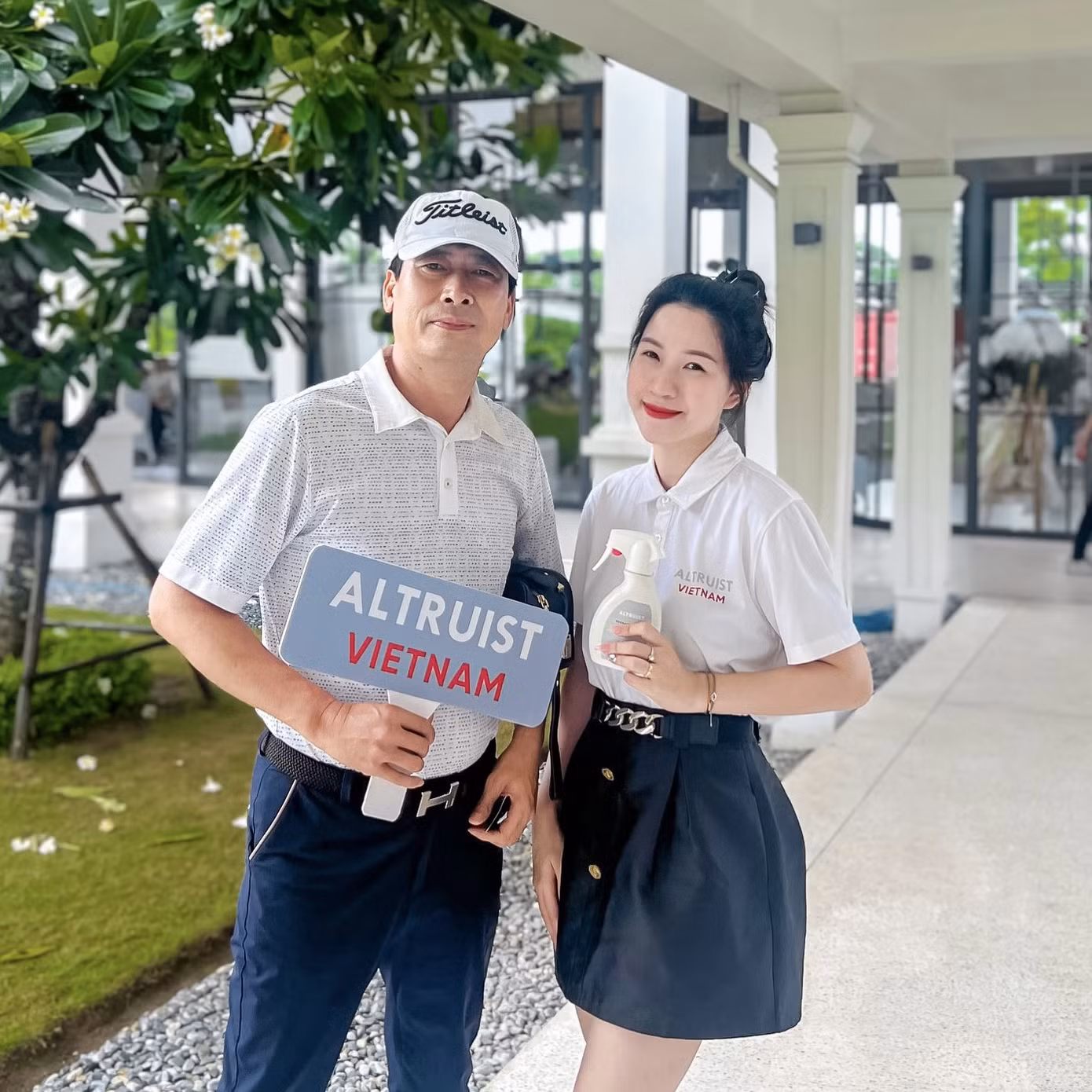 Altruist Sunscreen là nhà tài trợ đồng hành cùng Giải Vô địch Golf Quốc gia 2023 Cup Vinfast
