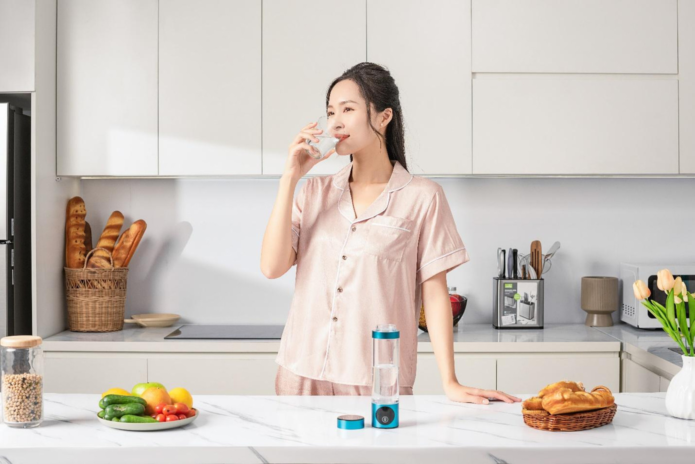 Uống nước Hydrogen mỗi ngày là cách phòng tránh ung thư hiệu quả.