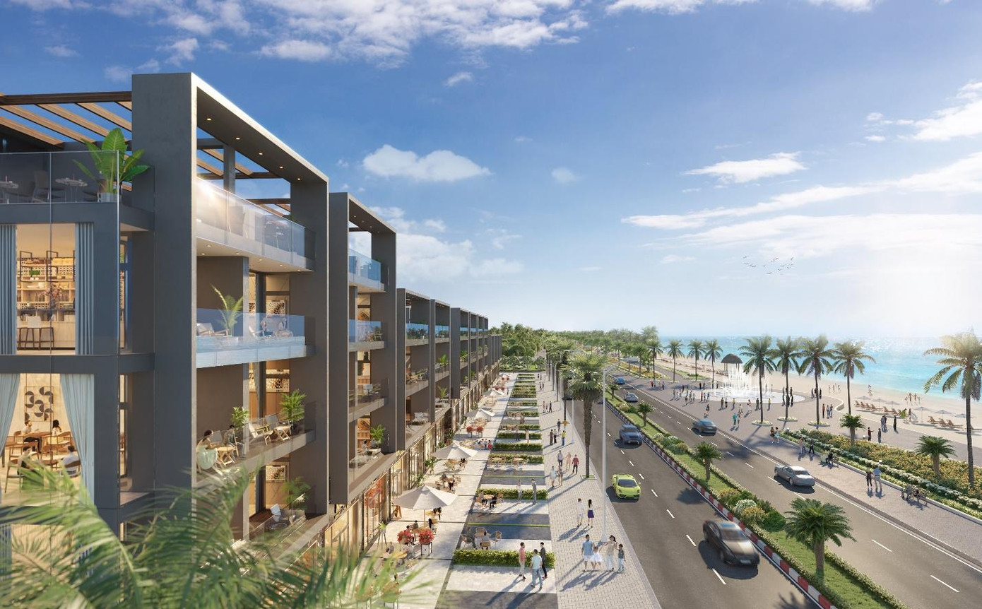 24 shophouse trực diện biển tại dự án L’Aurora Phu Yen