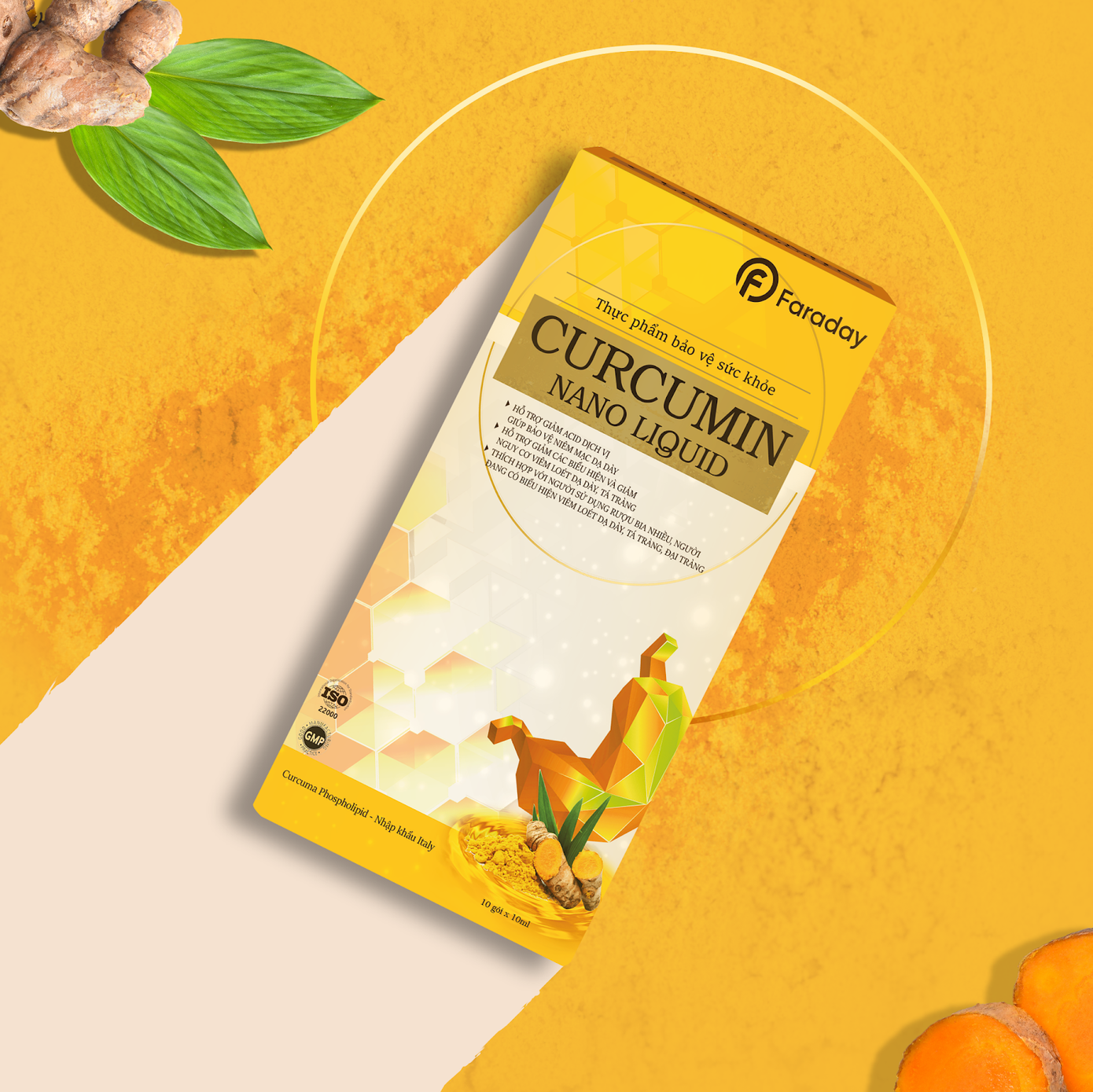 CURCUMIN NANO LIQUID - Sản phẩm ứng dụng Nanocurcumin dạng lỏng dành cho người viêm loét dạ dày, tá tràng CURCUMIN NANO LIQUID - Sản phẩm ứng dụng Nanocurcumin dạng lỏng dành cho người viêm loét dạ dày, tá tràng