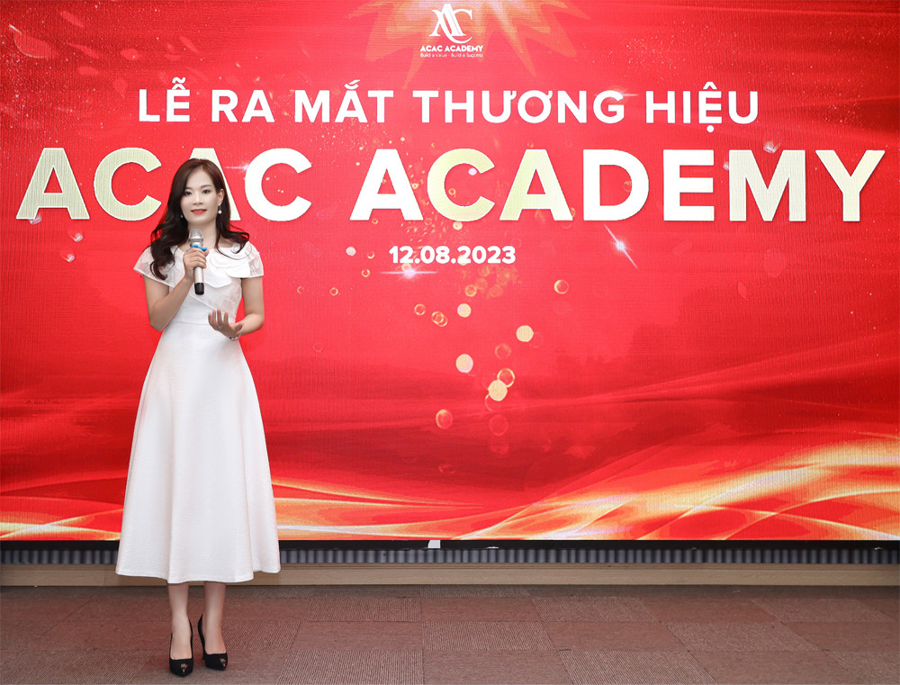 Lễ ra mắt thương hiệu ACAC Academy Lễ ra mắt thương hiệu ACAC Academy
