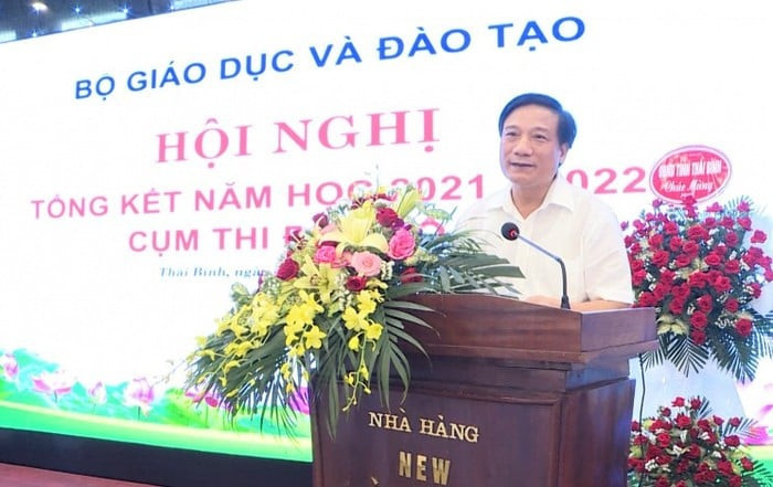 Giám đốc Sở GD-ĐT tỉnh Thái Bình Nguyễn Viết Hiển. Ảnh: CTV