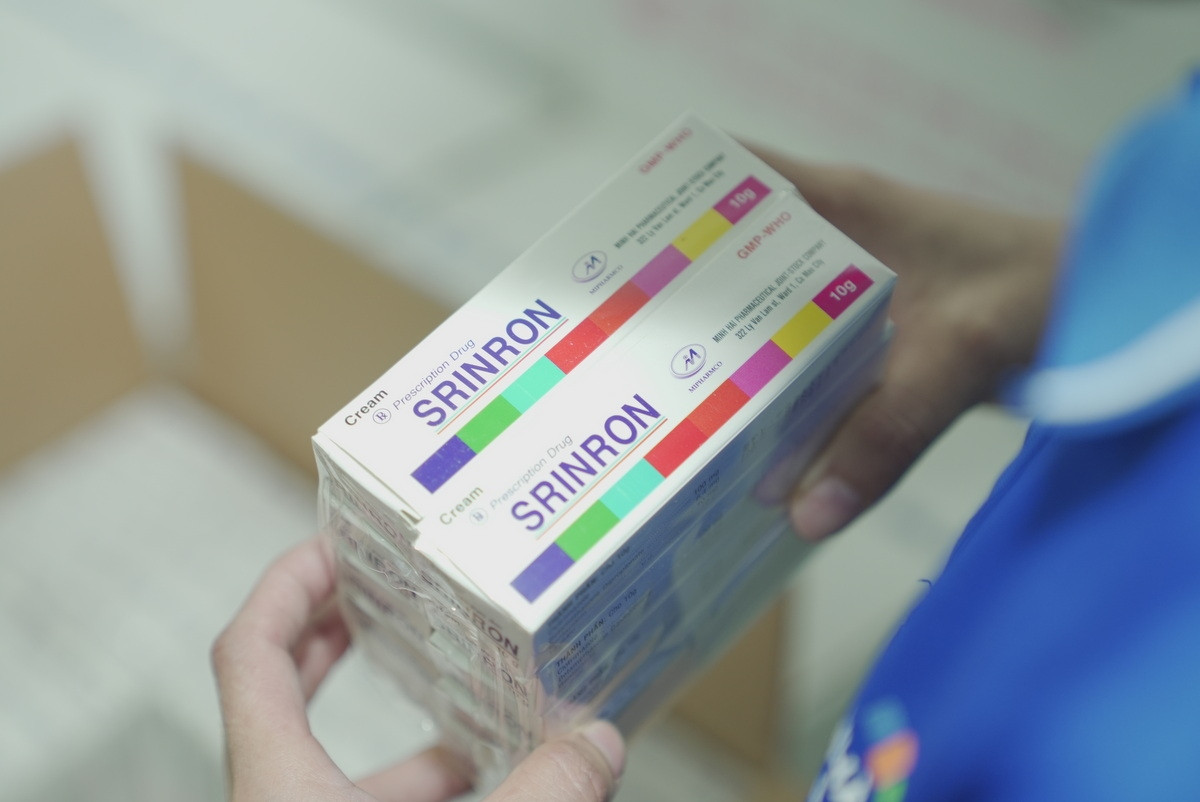 Thuốc cảm cúm, tiêu chảy, bệnh ngoài da...cần thiết cho người dân vùng lũ (Ảnh đơn vị cung cấp)