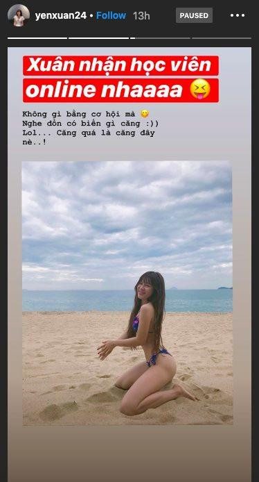 Yến Xuân lên tiếng khi bị chỉ trích không nghề nghiệp, ‘ăn bám’ Lâm Tây ảnh 3