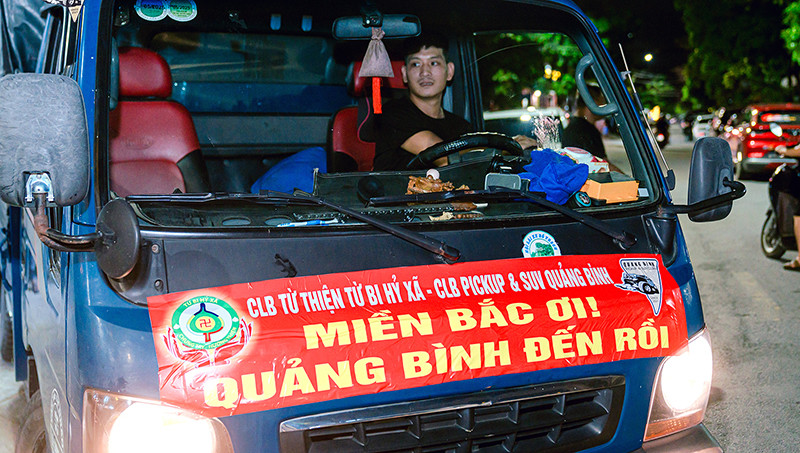 Những đoàn thiện nguyện Quảng Bình có mặt rất sớm ở miền Bắc. Những đoàn thiện nguyện Quảng Bình có mặt rất sớm ở miền Bắc.