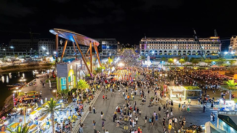 Một điểm du lịch đêm tại xã Bảo Ninh, TP. Đồng Hới.