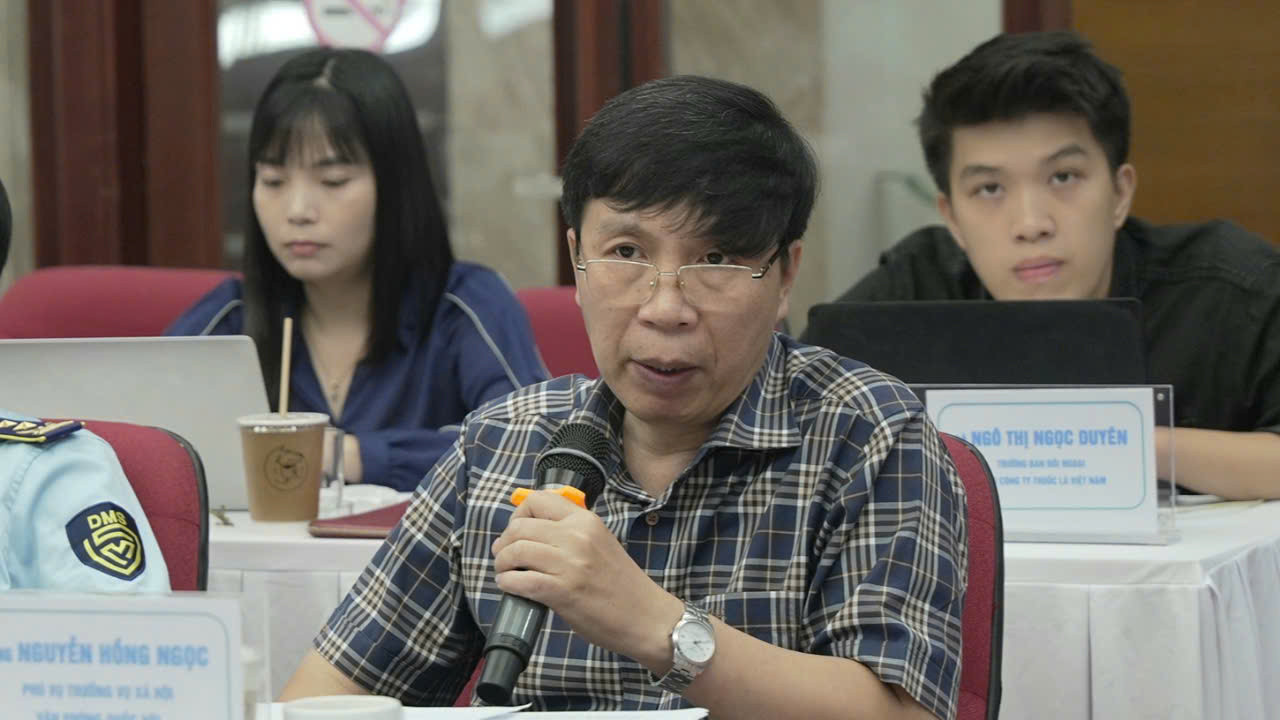 Ông Nguyễn Hồng Ngọc - Phó Vụ trưởng Vụ Xã hội, Văn phòng Quốc hội.