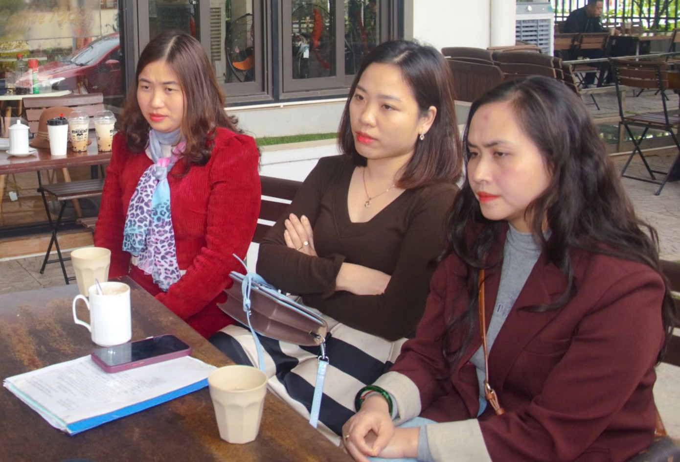 Các nữ tri thức trẻ thuộc Đề án 500 trong 1 lần gặp gỡ báo chí. Các nữ tri thức trẻ thuộc Đề án 500 trong 1 lần gặp gỡ báo chí.