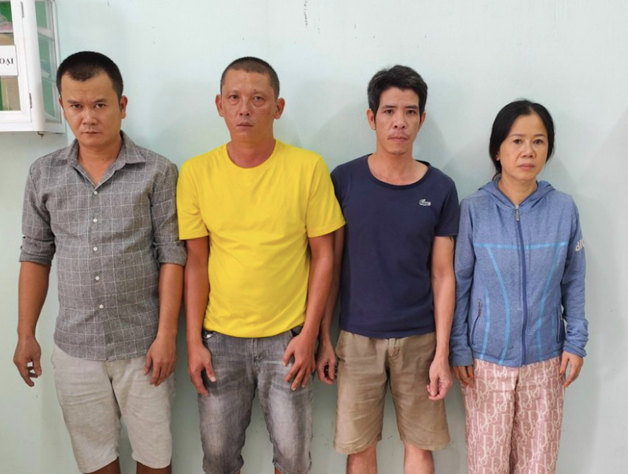 Các đối tượng trong vụ án