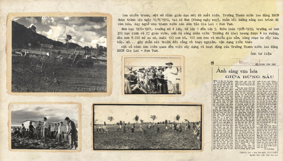 Những hình ảnh tư liệu quý về một thời đã qua của vùng đất Gia Lai - Kon Tum hoang sơ, mộc mạc, nhiều khó khăn nhưng một lòng theo Đảng, tích cực xây dựng cuộc sống mới từ đổ nát chiến tranh. Những hình ảnh tư liệu quý về một thời đã qua của vùng đất Gia Lai - Kon Tum hoang sơ, mộc mạc, nhiều khó khăn nhưng một lòng theo Đảng, tích cực xây dựng cuộc sống mới từ đổ nát chiến tranh.