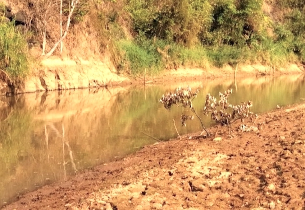 Đoạn sông Ayun nơi xảy ra vụ việc.