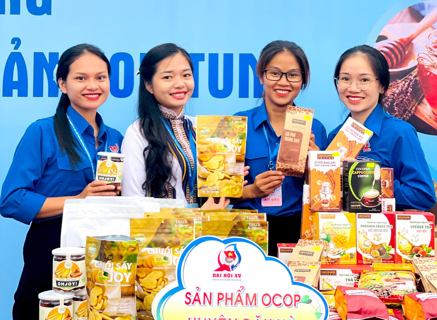 Các sản phẩm OCOP của thanh niên Kon Tum