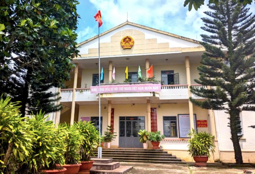 Tòa án nhân dân huyện Đak Đoa, nơi ông Hưng công tác Tòa án nhân dân huyện Đak Đoa, nơi ông Hưng công tác