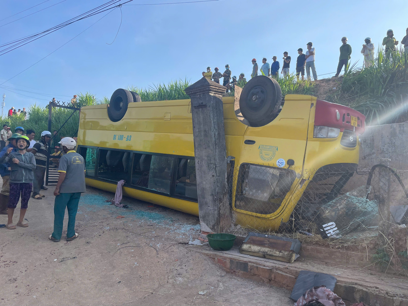 Hiện trường vụ tai nạn Hiện trường vụ tai nạn