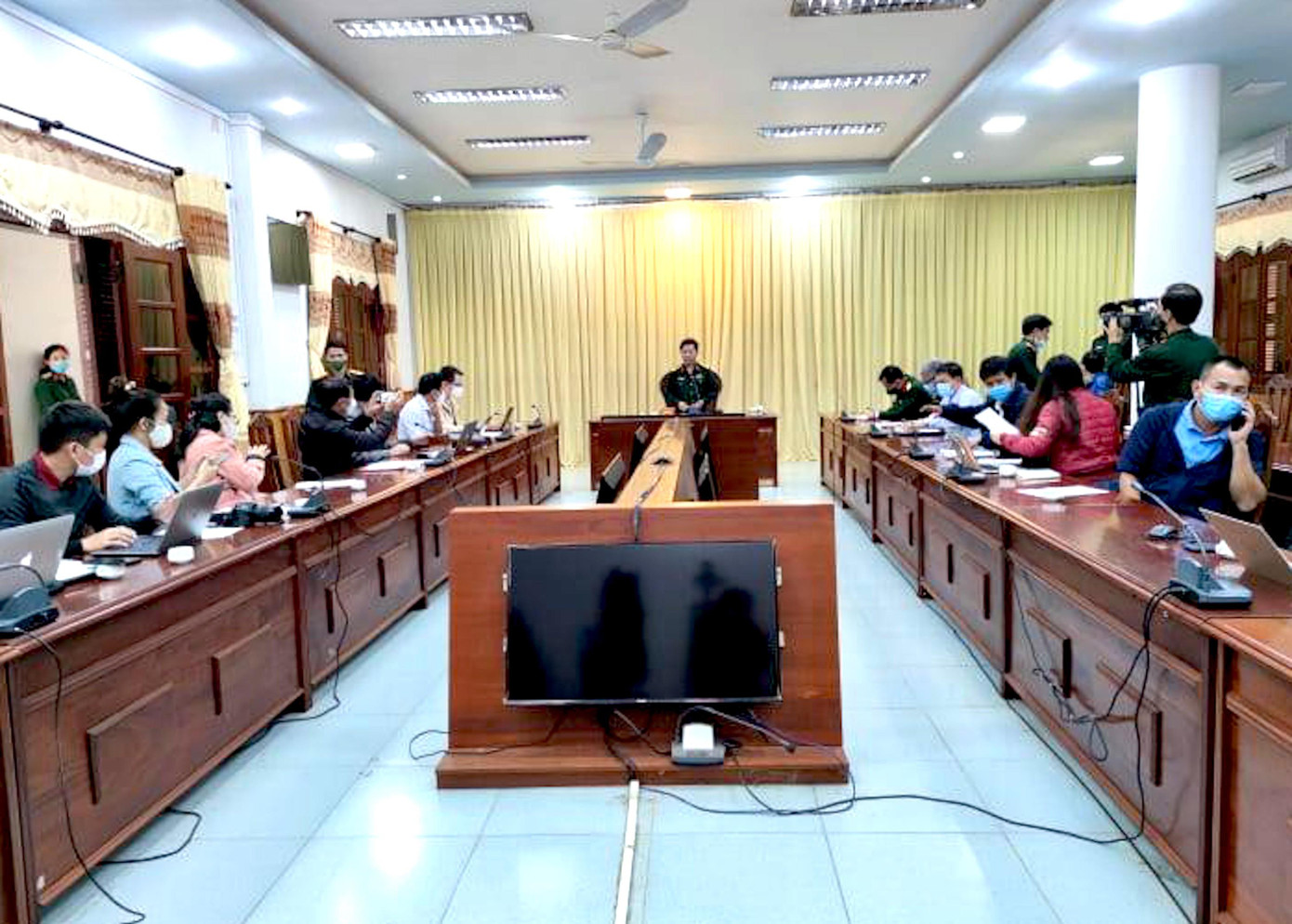 Bộ Chỉ huy quân sự tỉnh Gia Lai tổ chức họp báo thông tin vụ chiến sĩ N.V.T tử vong ngày 1/12 Bộ Chỉ huy quân sự tỉnh Gia Lai tổ chức họp báo thông tin vụ chiến sĩ N.V.T tử vong ngày 1/12