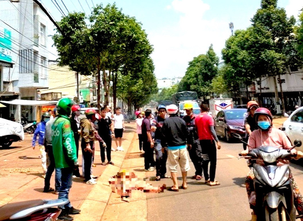 Hiện trường vụ tai nạn