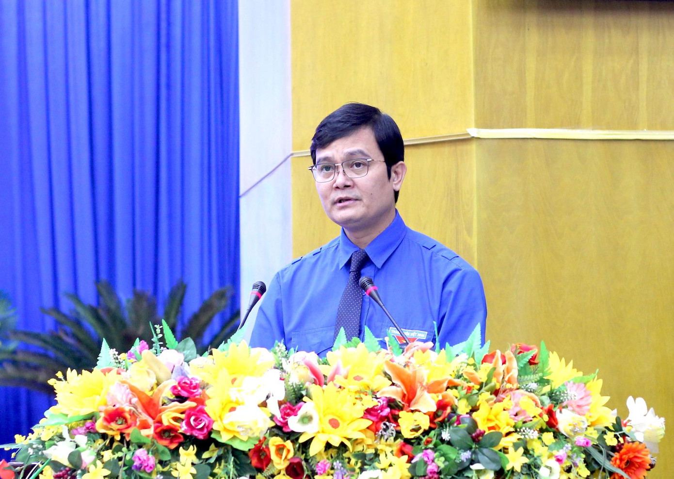 Anh Bùi Quang Huy phát biểu chỉ đạo tại Đại hội Đoàn tỉnh Gia Lai Anh Bùi Quang Huy phát biểu chỉ đạo tại Đại hội Đoàn tỉnh Gia Lai