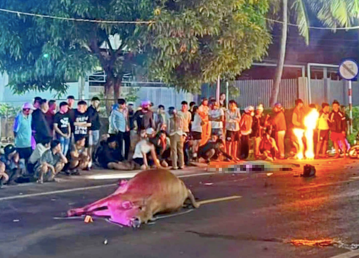 Hiện trường vụ tai nạn