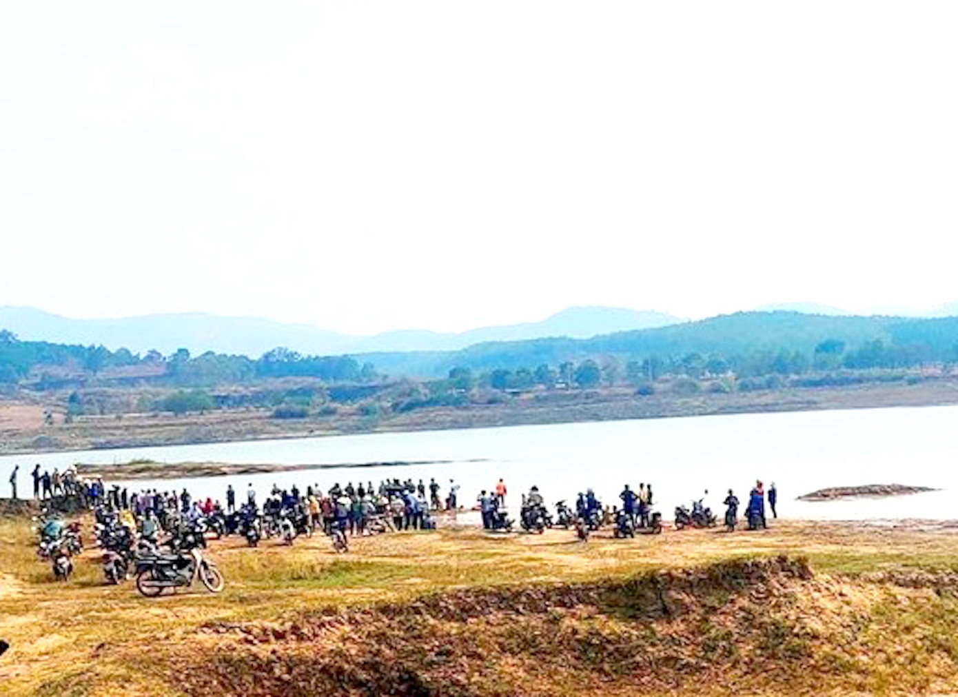 Đập nước nơi xảy ra vụ việc