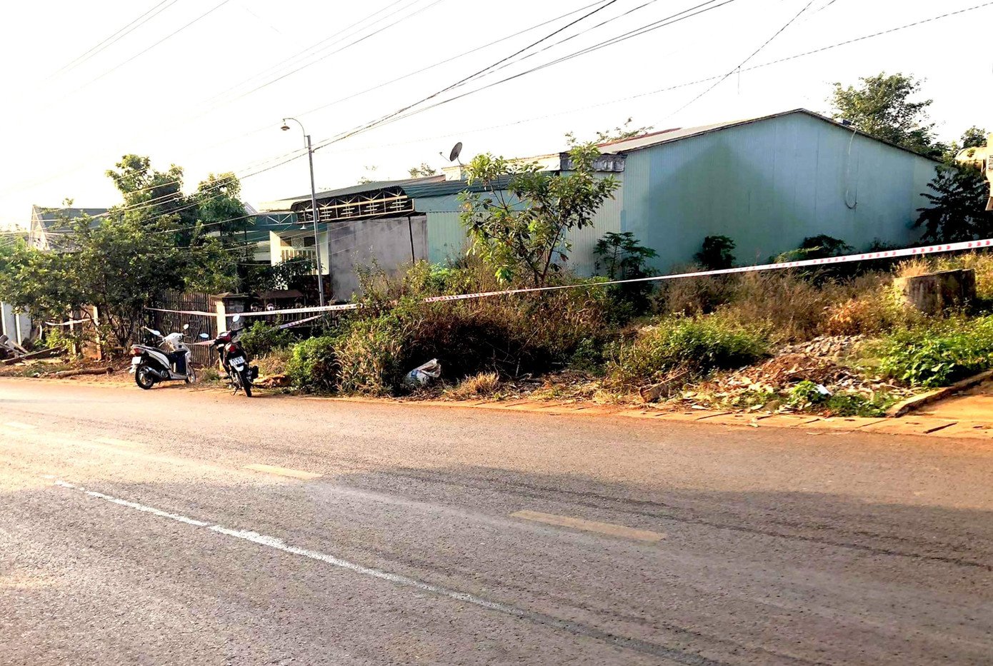 Khu vực nhà bà H.T.H.