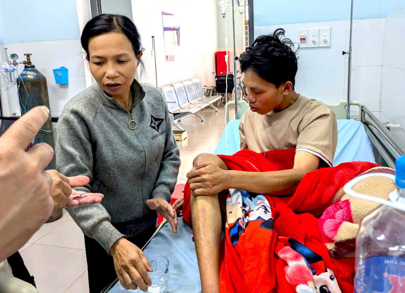 Anh Phan Minh Thắng đang dần bình phục Anh Phan Minh Thắng đang dần bình phục