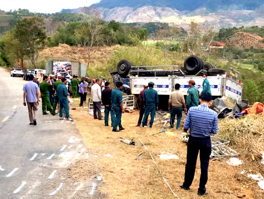 Hiện trường vụ tai nạn