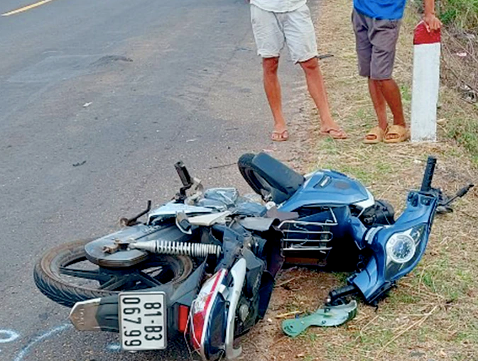 Hiện trường vụ tai nạn